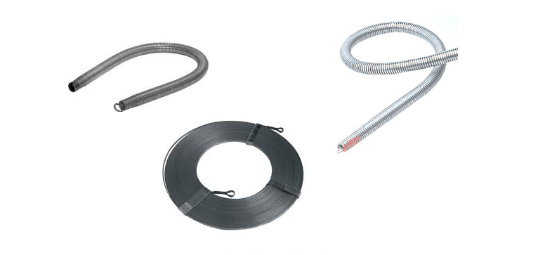 Pulling and bending spring